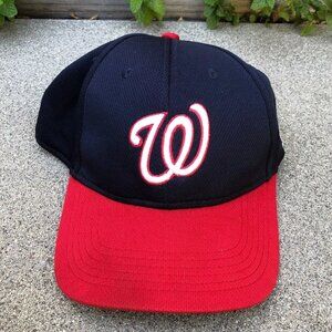 OC SPORTS Washington Nationals Baseball Hat One Size Mesh Blue MLB Cap​